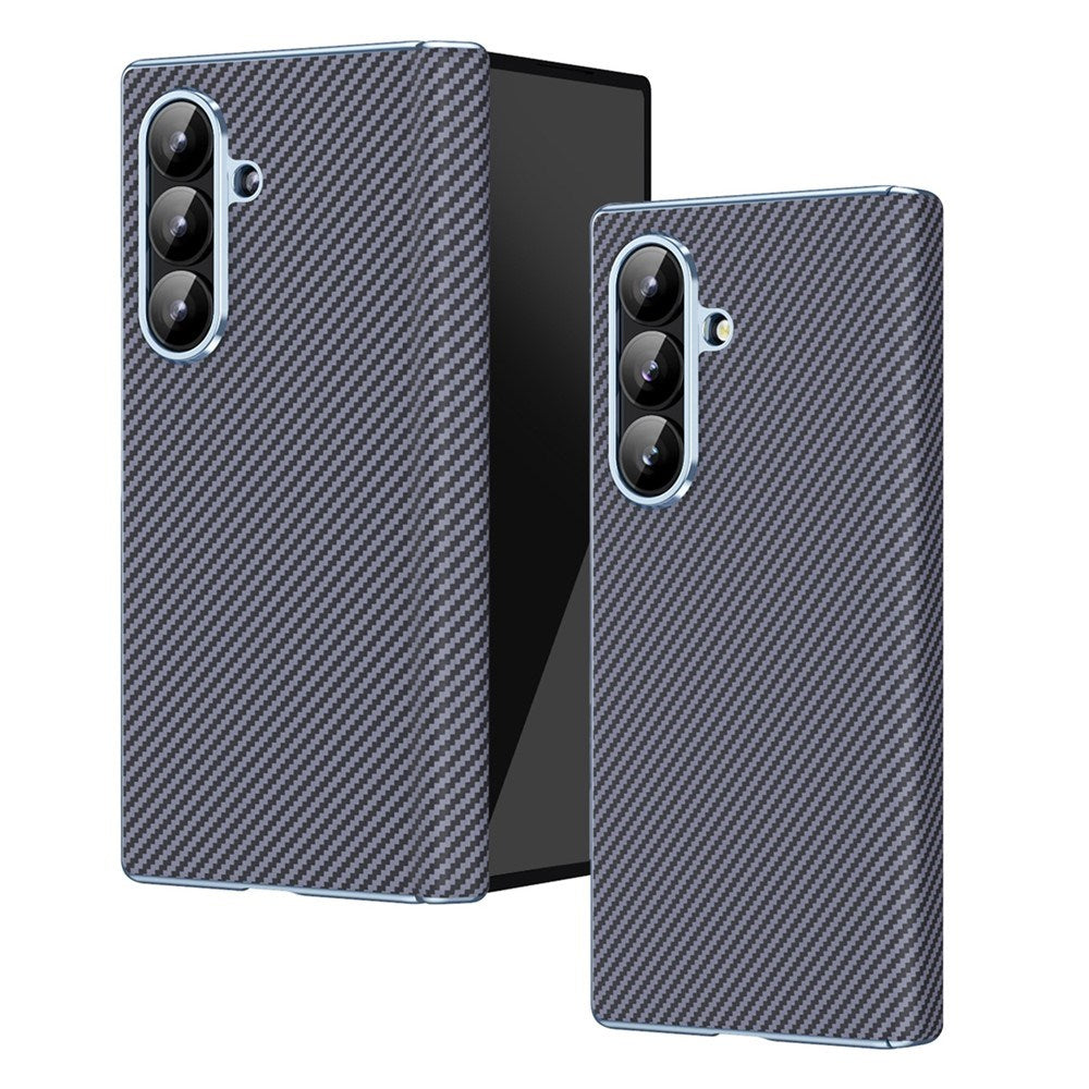 Samsung Galaxy Z Fold8 Ultra EIDERWOOD Karbonfiber Deksel – Grå