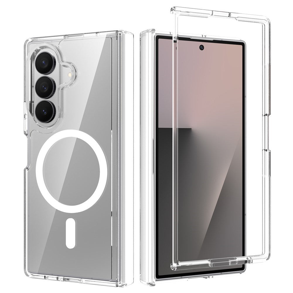 Samsung Galaxy Z Fold8 Ultra EIDERWOOD Hybrid All-Around Beskyttende Deksel - MagSafe Kompatibel - Gjennomsiktig