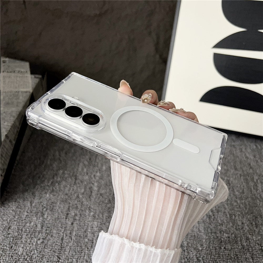 Samsung Galaxy Z Fold8 Ultra EIDERWOOD Hard Plast Deksel - MagSafe Kompatibel - Gjennomsiktig