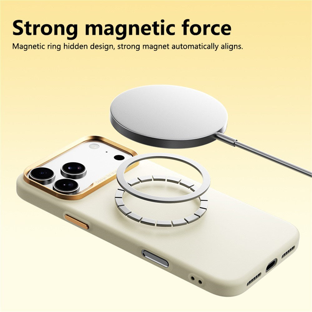iPhone 18 Pro Max / 17 Pro Max ABEEL Hardt Soft-Touch Plast Deksel - MagSafe Kompatibel - Rosa