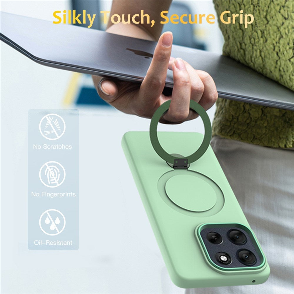 OnePlus Nord 6 / Nord CE6 EIDERWOOD Hybrid Deksel med Kickstand - MagSafe Kompatibel - Grønn