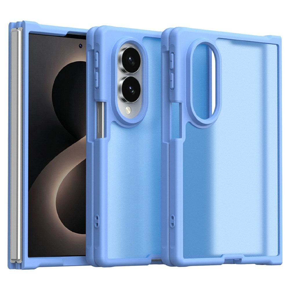 Samsung Galaxy Z Fold8 EIDERWOOD Matte Hybrid Deksel – Lys Blå