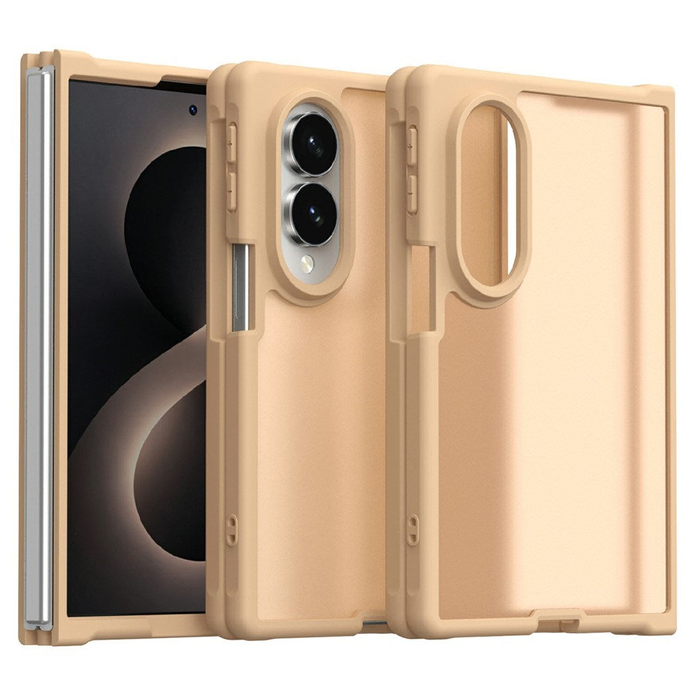 Samsung Galaxy Z Fold8 EIDERWOOD Matte Hybrid Deksel – Gul