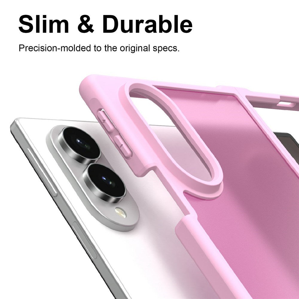 Samsung Galaxy Z Fold8 EIDERWOOD Matte Hybrid Deksel – Rosa