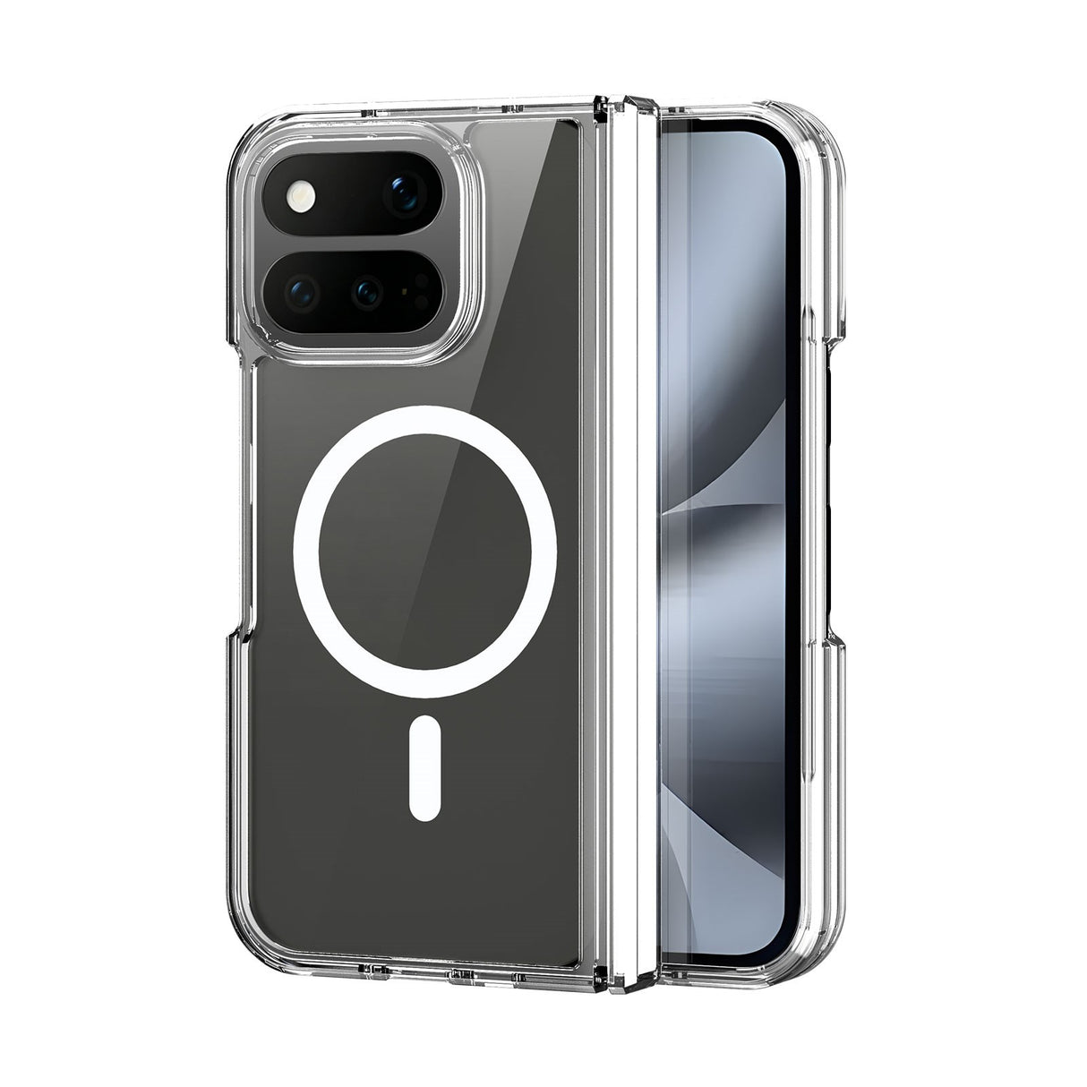 Google Pixel 11 Pro Fold DUX DUCIS Hybrid Mobildeksel - Gjennomsiktig