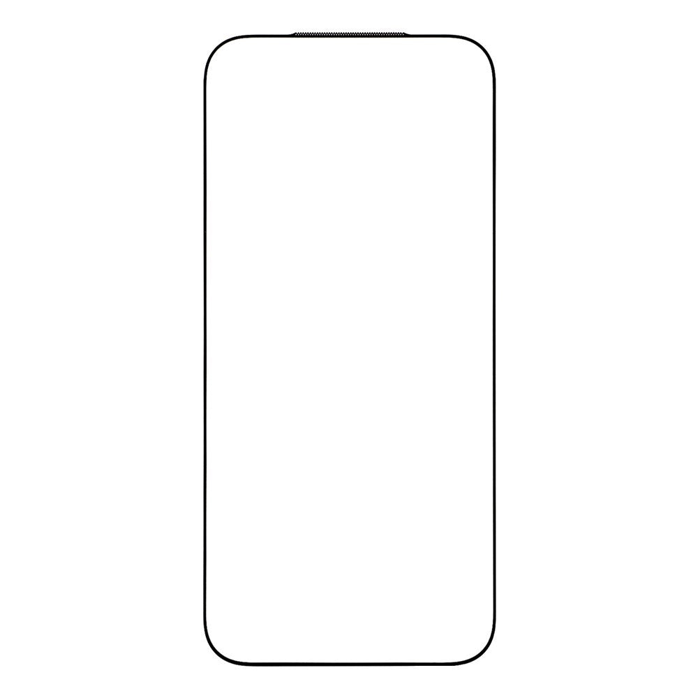 iPhone 18 Pro Max - 360° Beskyttelsessett m. Skjermbeskyttelse | MagSafe Deksel| Kameralinsebeskyttelse - Gjennomsiktig / Svart Kant