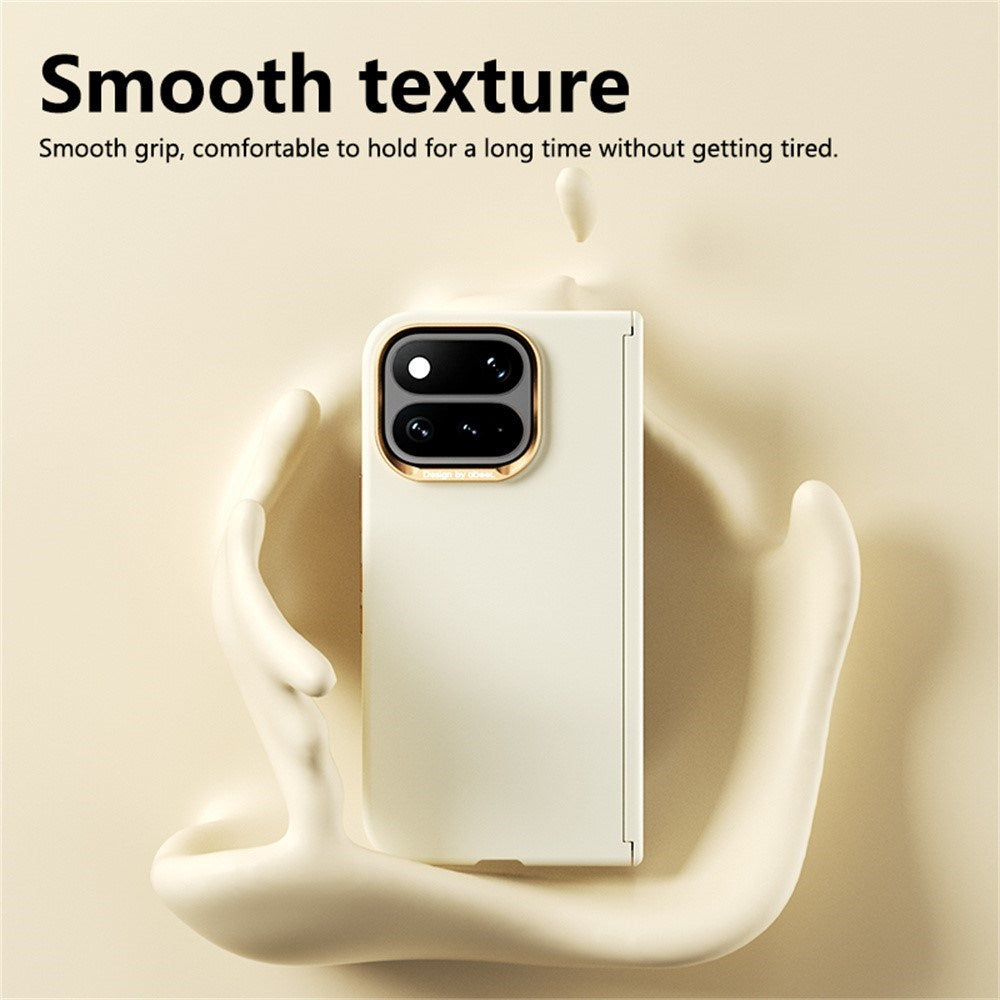 Google Pixel 11 Pro Fold ABEEL Hardt Soft-Touch Plast Deksel - MagSafe Kompatibel - Rosa