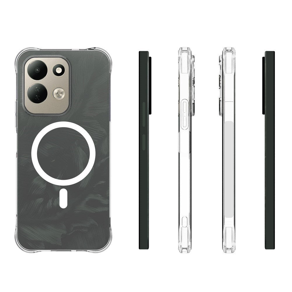 Xiaomi Redmi 17 (5G) / (4G) EIDERWOOD Fleksibelt Plast Deksel - MagSafe Kompatibel - Gjennomsiktig