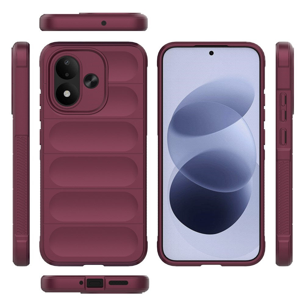 Xiaomi Redmi Note 17 (5G) EIDERWOOD Rugged Plast Deksel - Rød