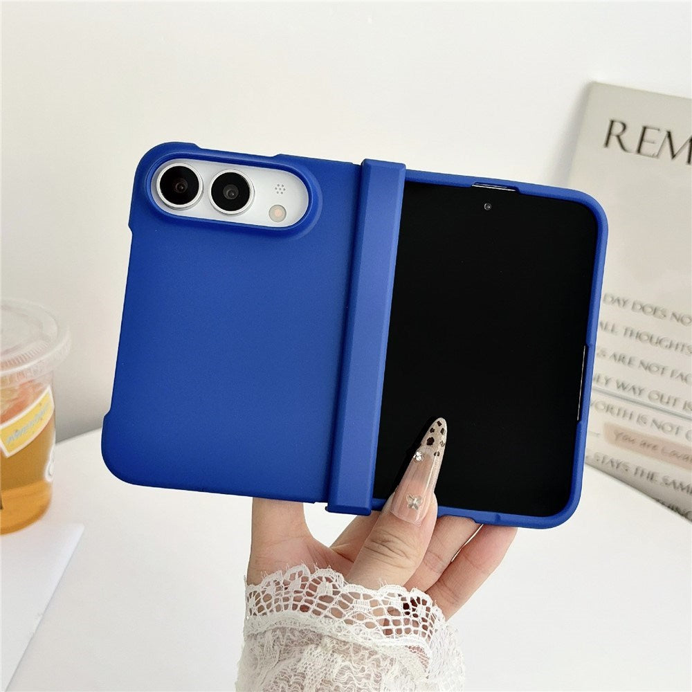 iPhone Fold EIDERWOOD Hardt Plast Deksel - Mørkeblå