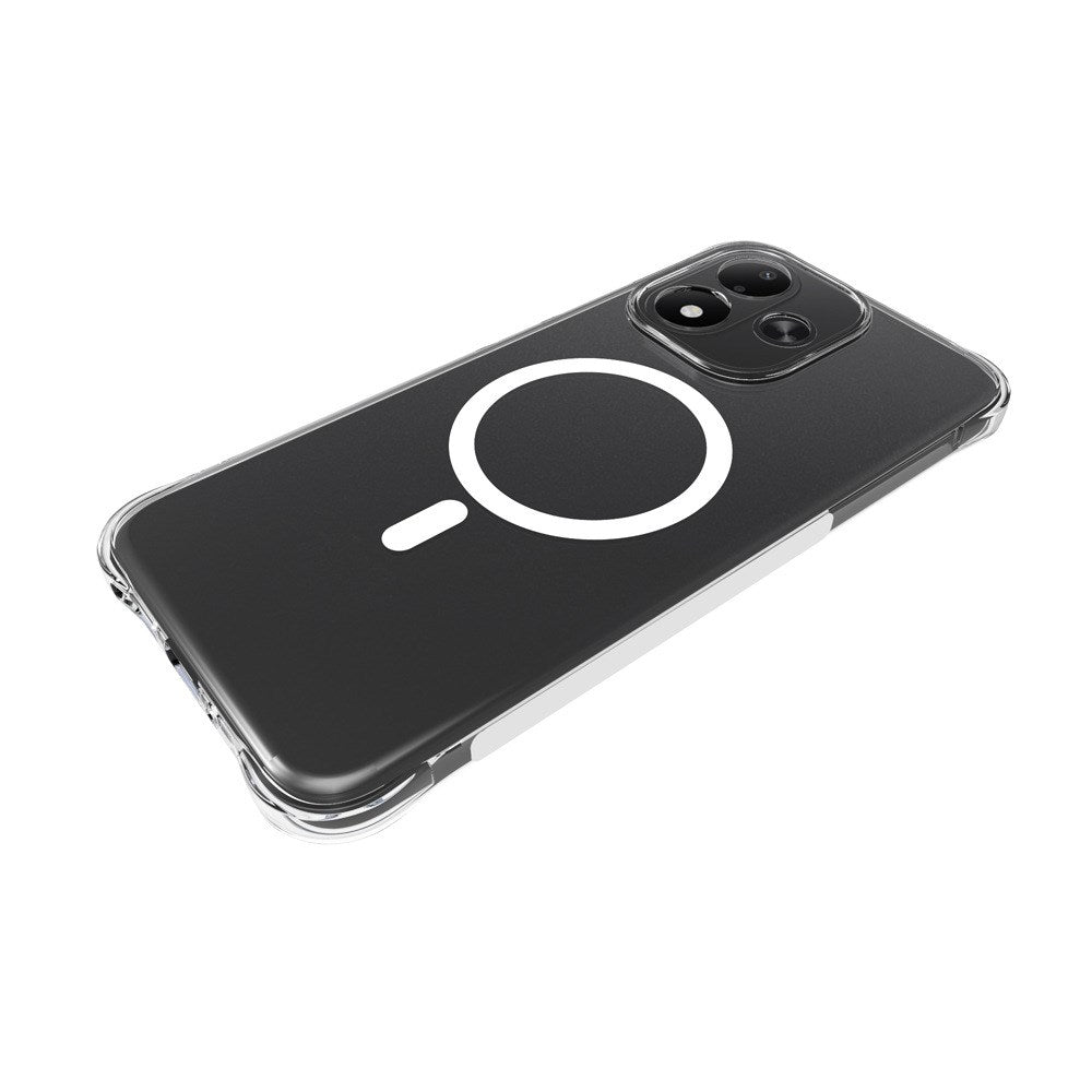 Xiaomi Redmi Note 17 (5G) EIDERWOOD Fleksibelt Plast Deksel m. Støtabsorberende Hjørner - MagSafe Kompatibel - Gjennomsiktig
