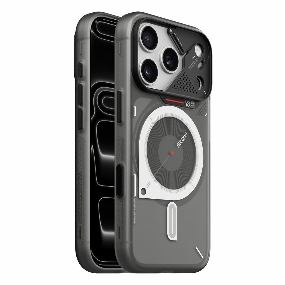 iPhone 18 Pro Max / 17 Pro Max AULUMU Deksel - MagSafe Kompatibel - Grå