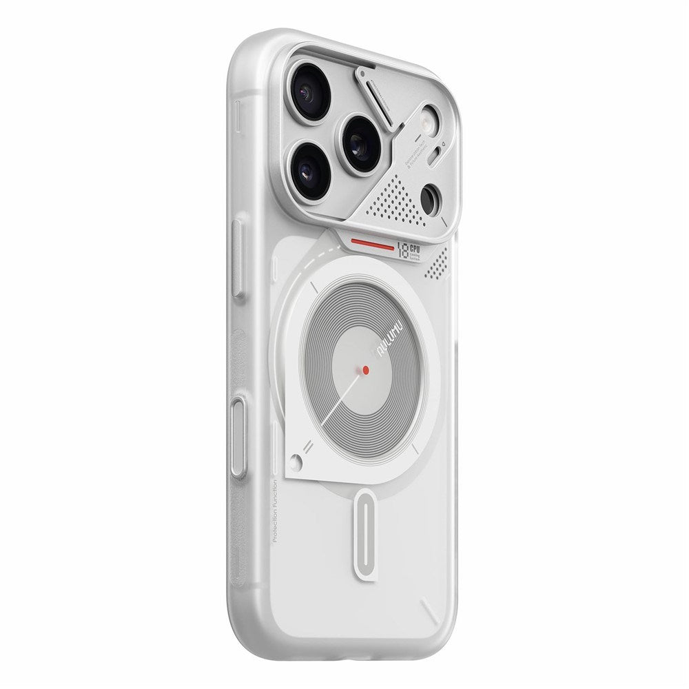 iPhone 18 Pro / 17 Pro AULUMU Deksel - MagSafe Kompatibel - Hvit