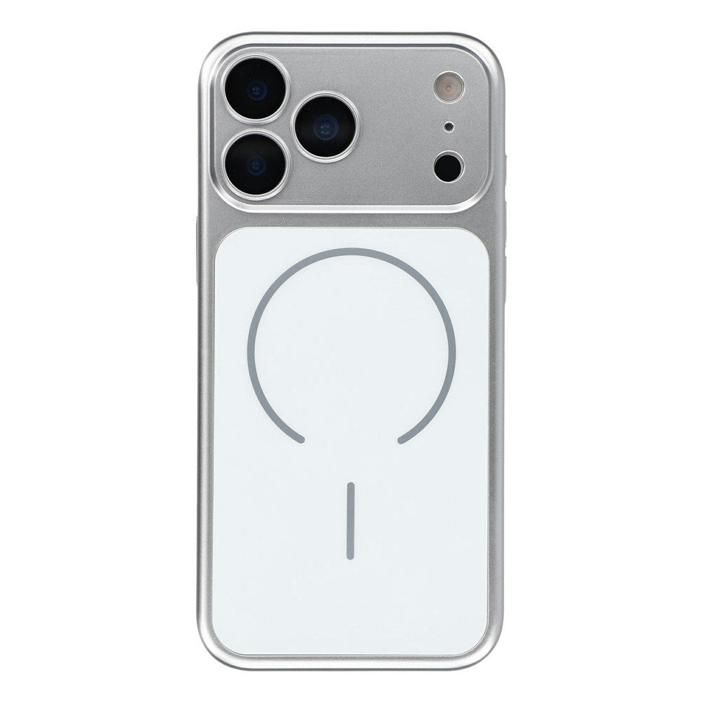 iPhone 18 Pro / 17 Pro EIDERWOOD Hard Plast Deksel m. Kamerabeskyttelse - MagSafe Kompatibel - Sølv