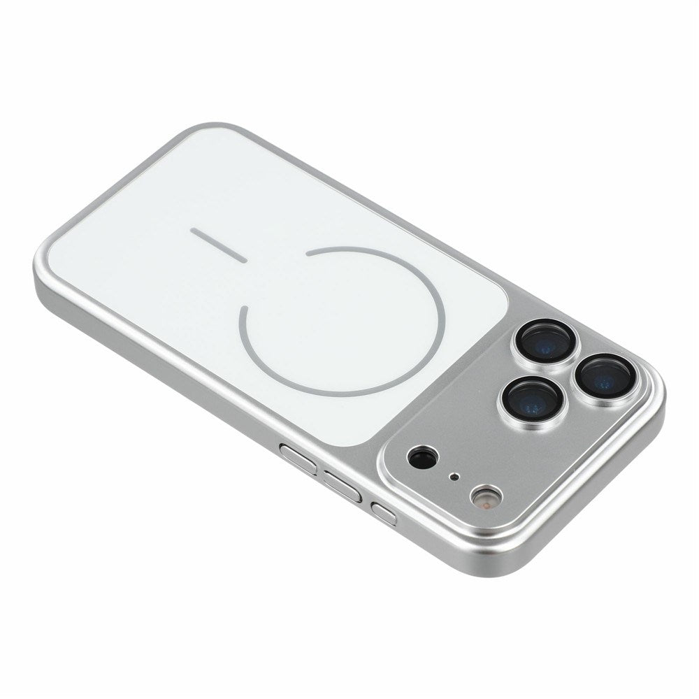 iPhone 18 Pro / 17 Pro EIDERWOOD Hard Plast Deksel m. Kamerabeskyttelse - MagSafe Kompatibel - Sølv
