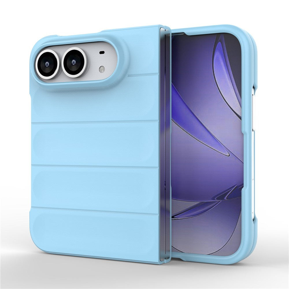 iPhone Fold EIDERWOOD Robust Plast Deksel - Lyseblå