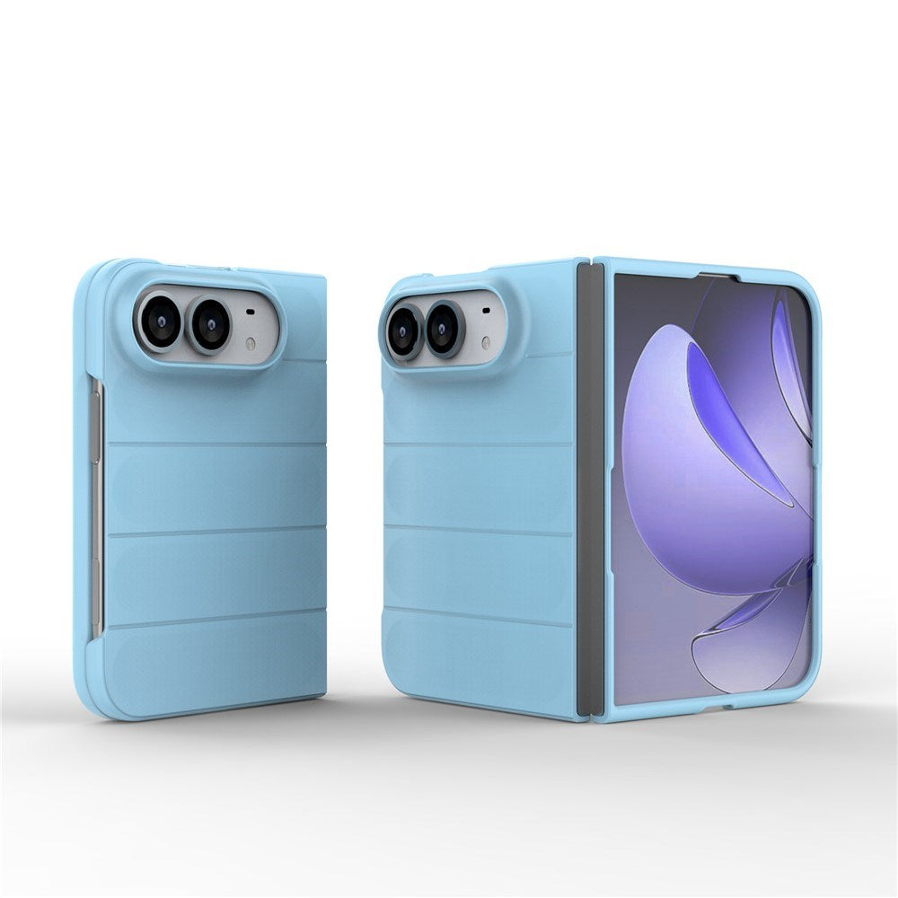 iPhone Fold EIDERWOOD Robust Plast Deksel - Lyseblå