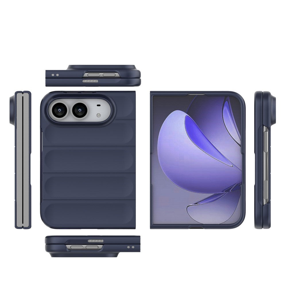 iPhone Fold EIDERWOOD Robust Plast Deksel - Mørkeblå