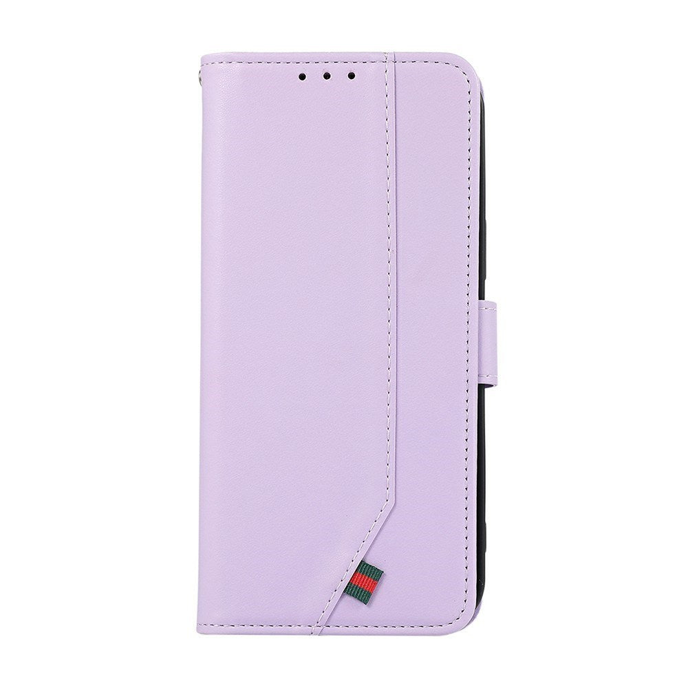 Google Pixel 11a EIDERWOOD Kunstskinn Flip Deksel m. RFID Blokkering - Lilla