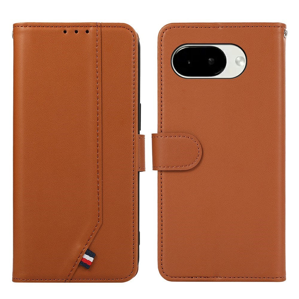 Google Pixel 11a EIDERWOOD Kunstskinn Flip Deksel m. RFID Blokkering - Brun
