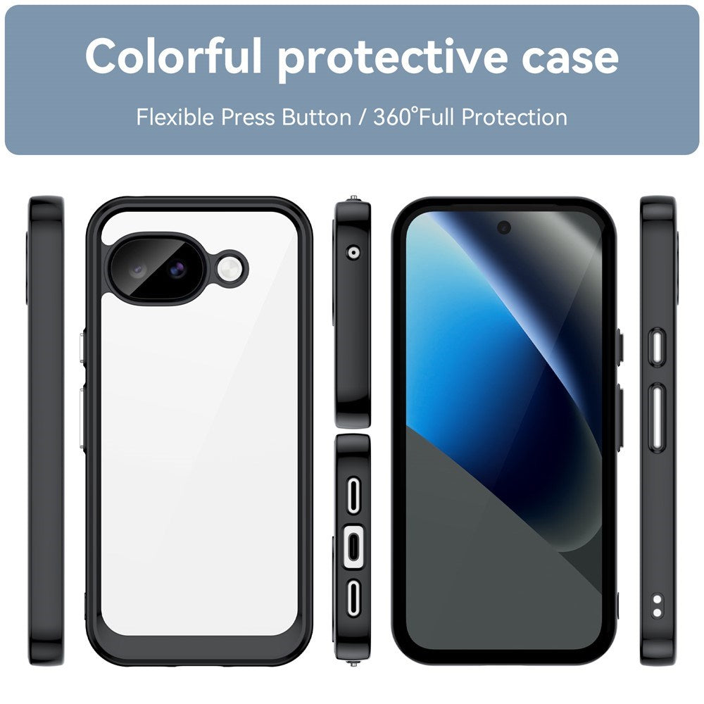 Google Pixel 11a EIDERWOOD Hybrid Plast Deksel - Svart