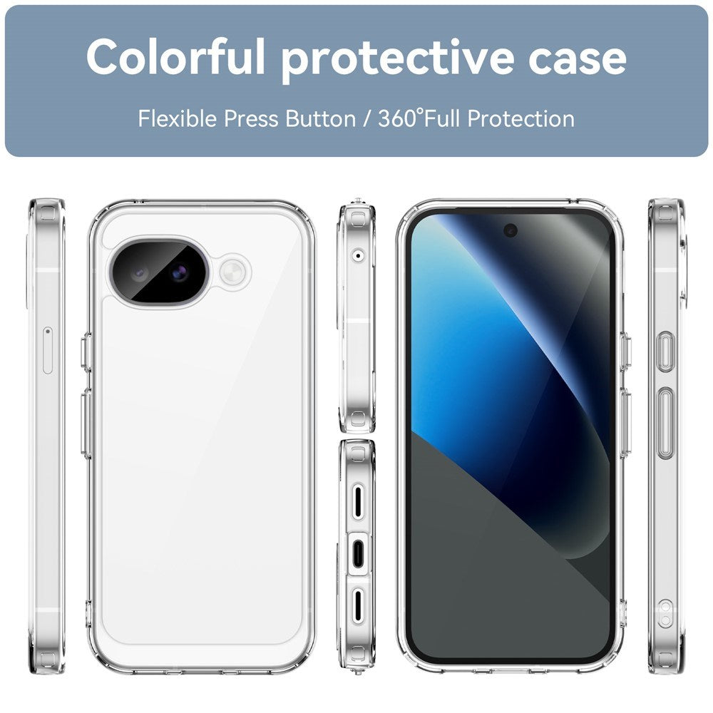 Google Pixel 11a EIDERWOOD Hybrid Plast Deksel - Gjennomsiktig