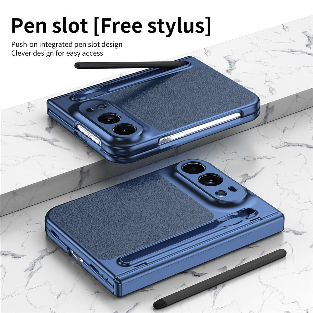 iPhone Duo EIDERWOOD Deksel med Skjermbeskyttelse og Stylus - Blå