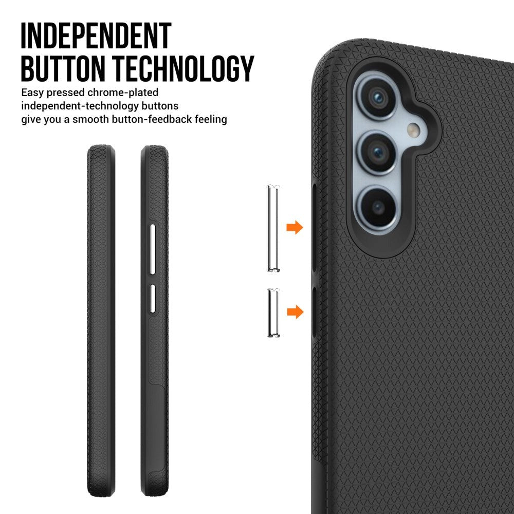 Samsung Galaxy A34 (5G) Håndverker Hybrid Deksel - Svart