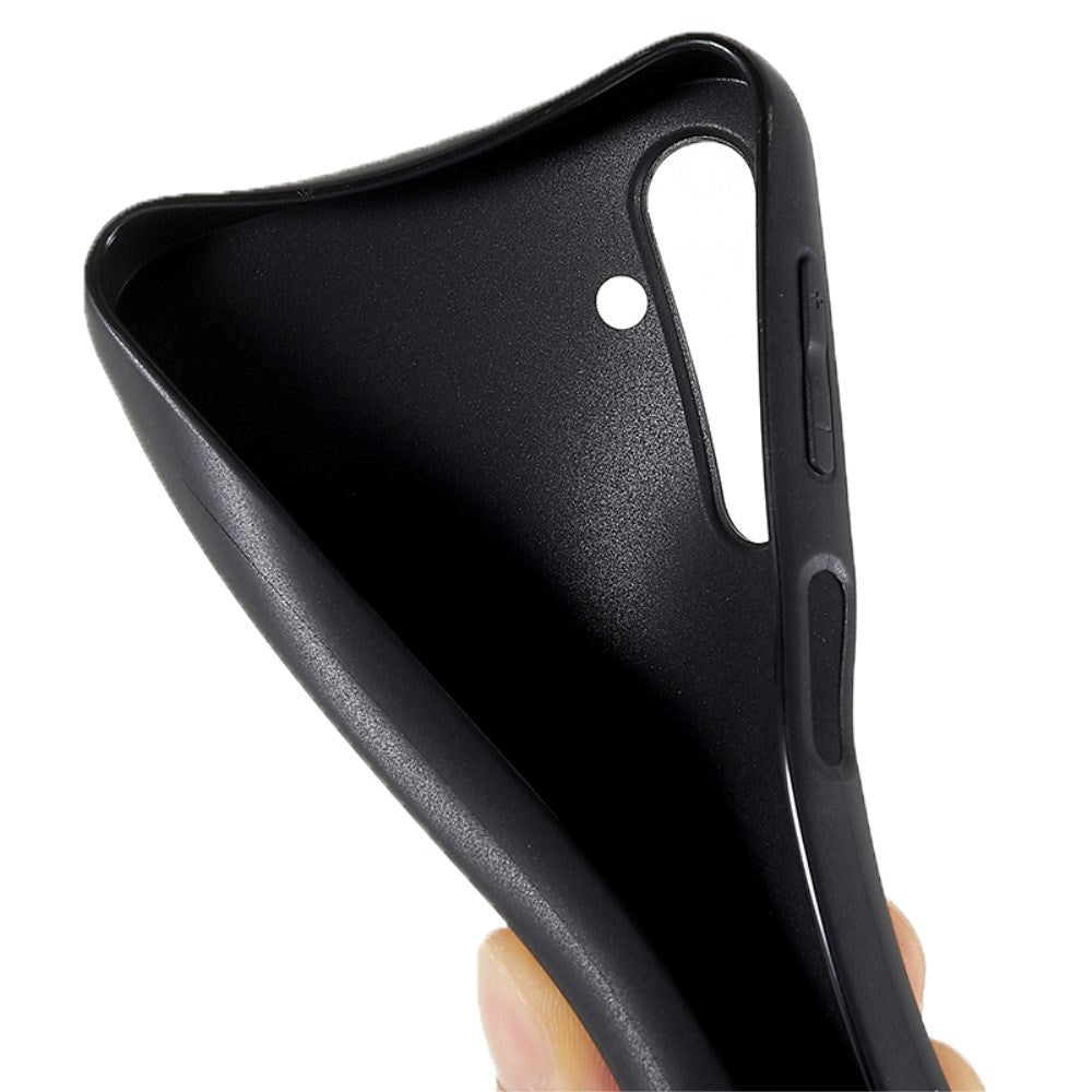 Samsung Galaxy A24 Deksel i Matt Fleksibel Plast - Svart