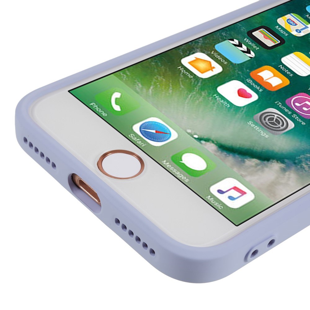 EIDERWOOD iPhone SE (2022 / 2020) / 8 / 7 Fôret Fleksibelt Plast Deksel - Lilla