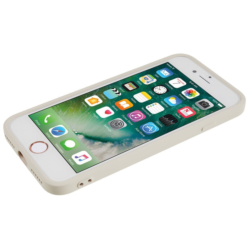 EIDERWOOD iPhone SE (2022 / 2020) / 8 / 7 Fôret Fleksibelt Plast Deksel - Hvit