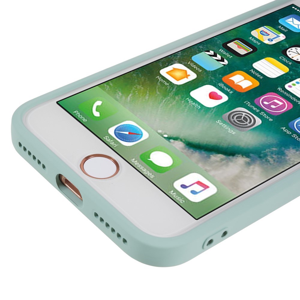 EIDERWOOD iPhone SE (2022 / 2020) / 8 / 7 Fôret Fleksibelt Plast Deksel - Lyseblå