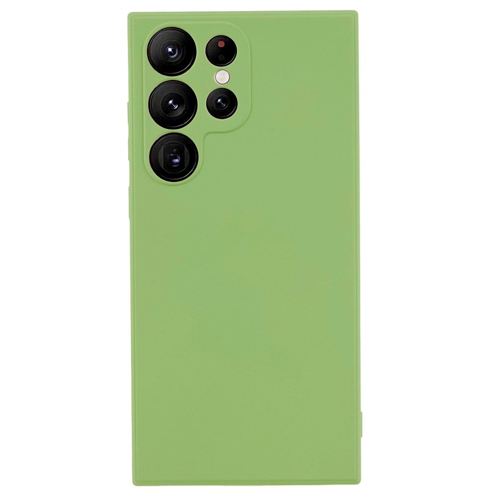 EIDERWOOD Samsung Galaxy S22 Ultra Fôret Fleksibelt Plast Deksel - Lysgrønn