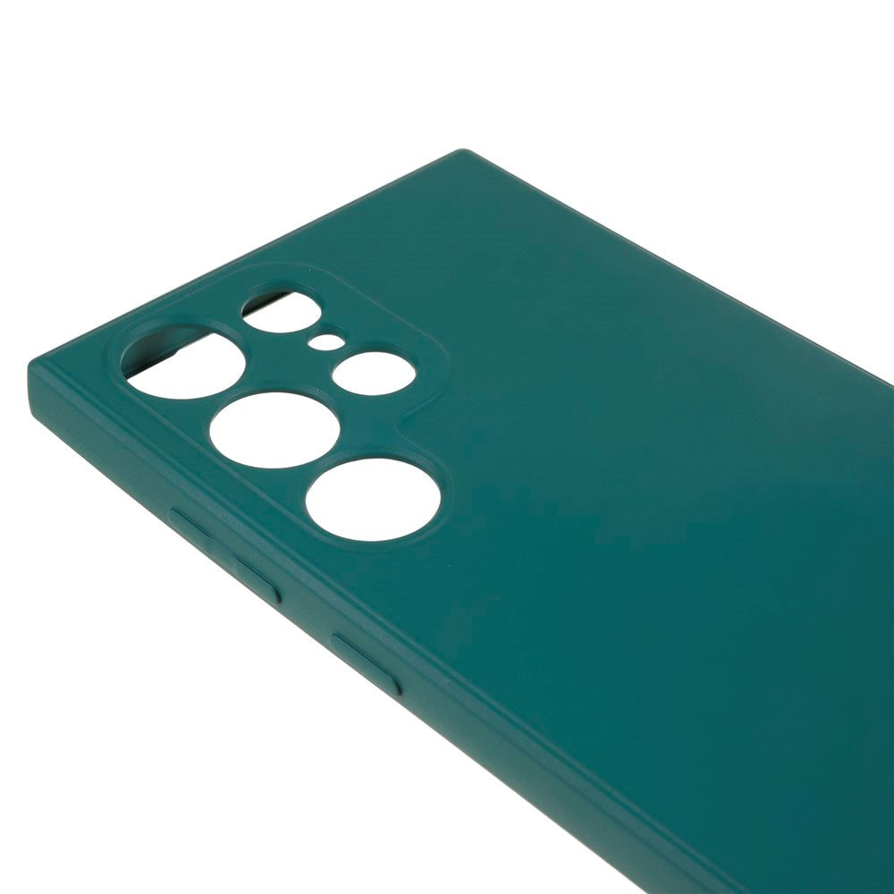 EIDERWOOD Samsung Galaxy S22 Ultra Fôret Fleksibelt Plast Deksel - Grønn