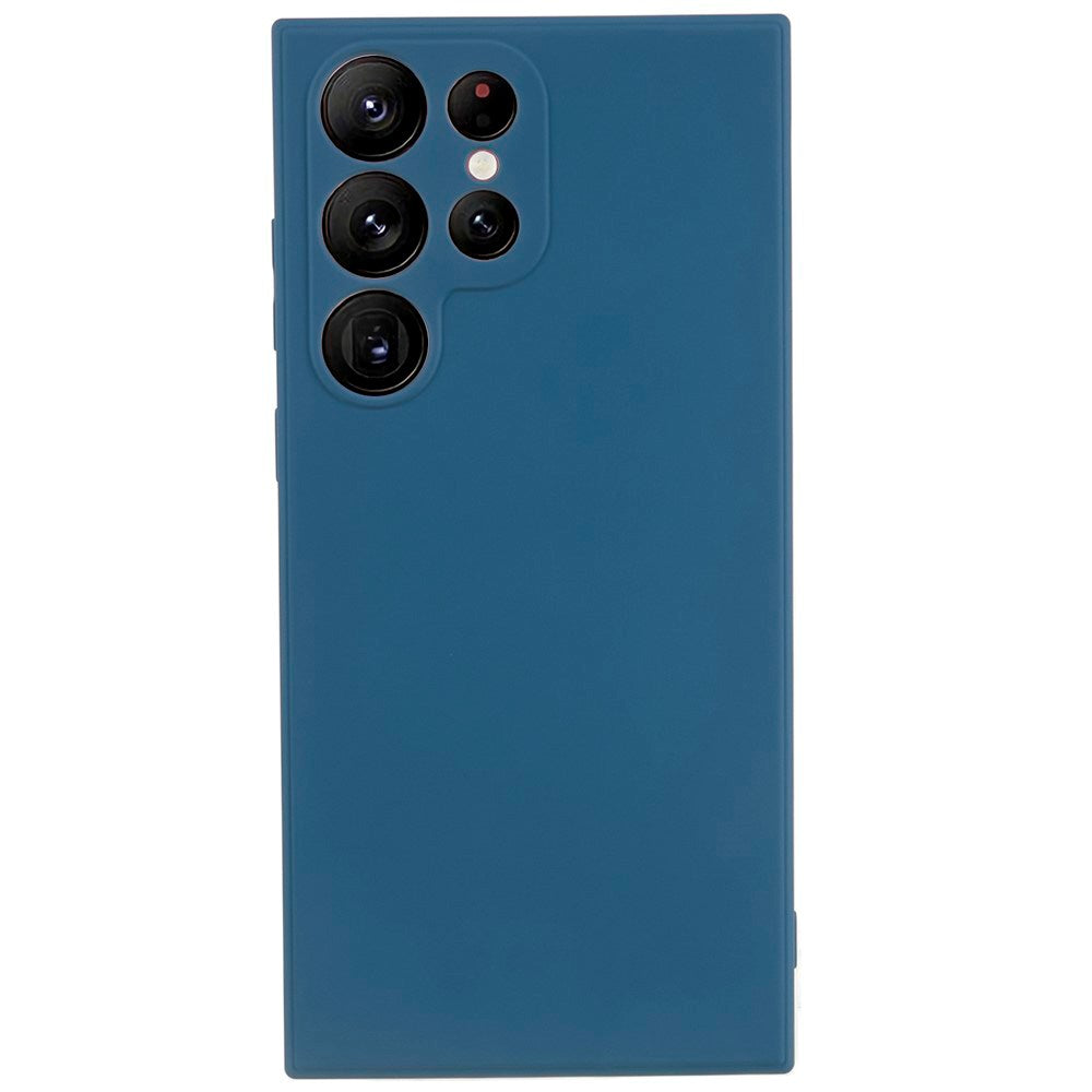 EIDERWOOD Samsung Galaxy S22 Ultra Fôret Fleksibelt Plast Deksel - Blå