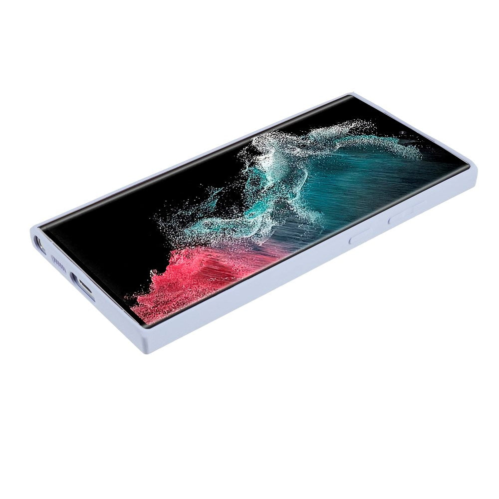 EIDERWOOD Samsung Galaxy S22 Ultra Fôret Fleksibelt Plast Deksel - Lilla