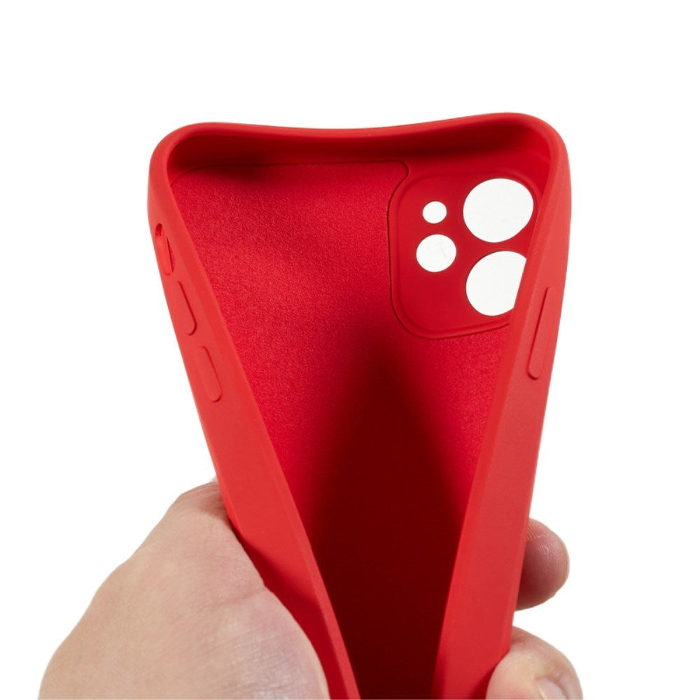 EIDERWOOD iPhone 11 Fôret Fleksibelt Plast Deksel - Rød