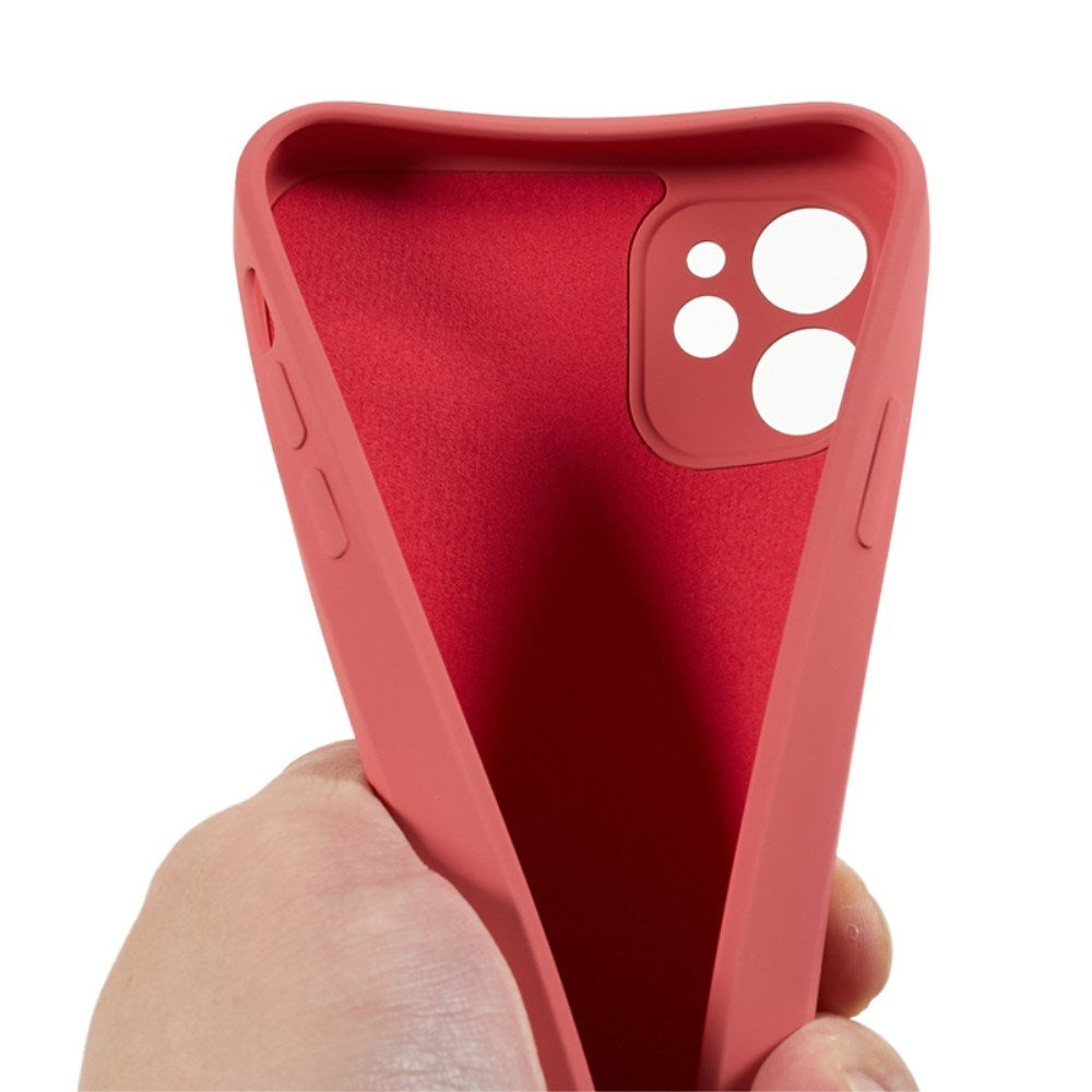 EIDERWOOD iPhone 11 Fôret Fleksibelt Plast Deksel - Mørk Rød