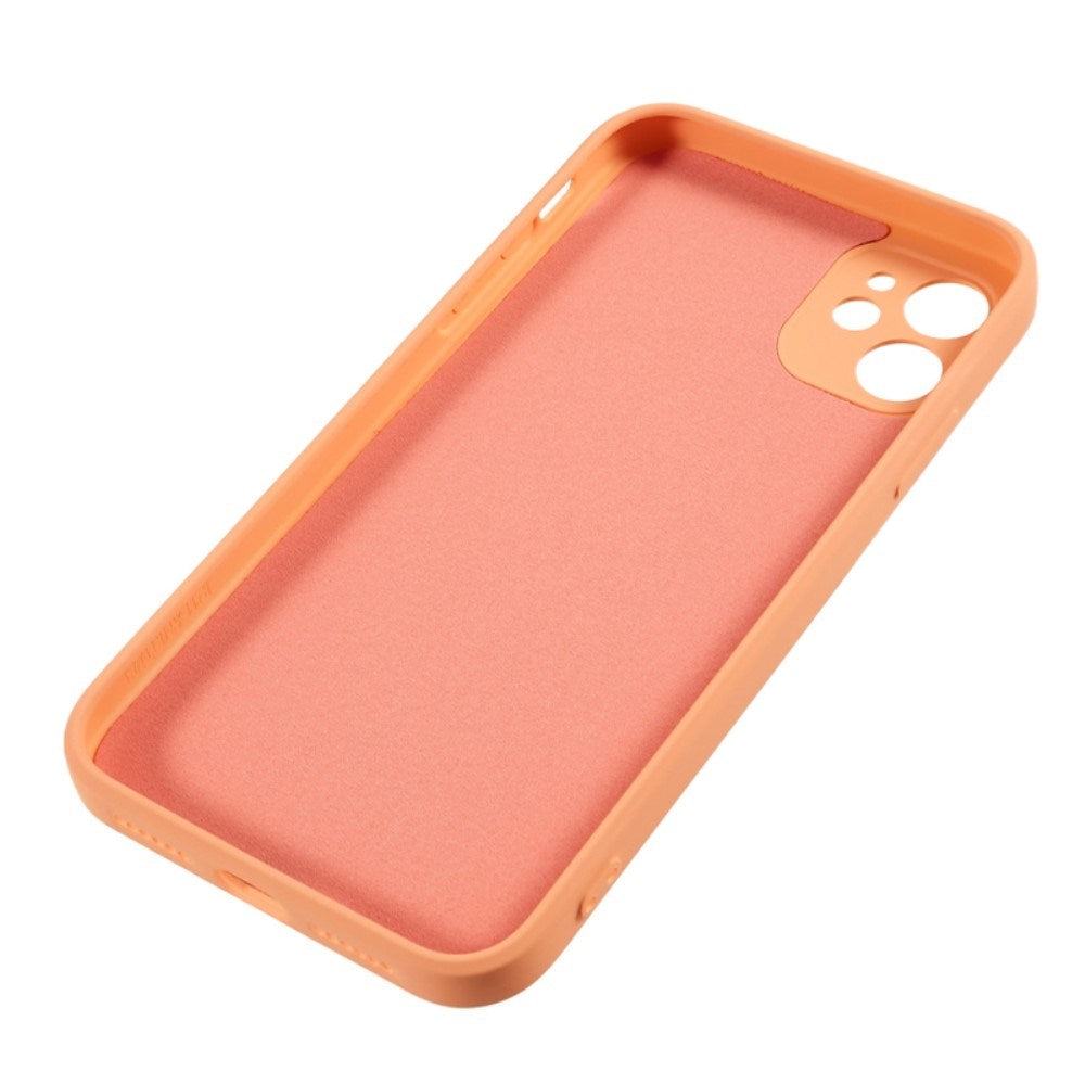 EIDERWOOD iPhone 11 Fôret Fleksibelt Plast Deksel - Oransje