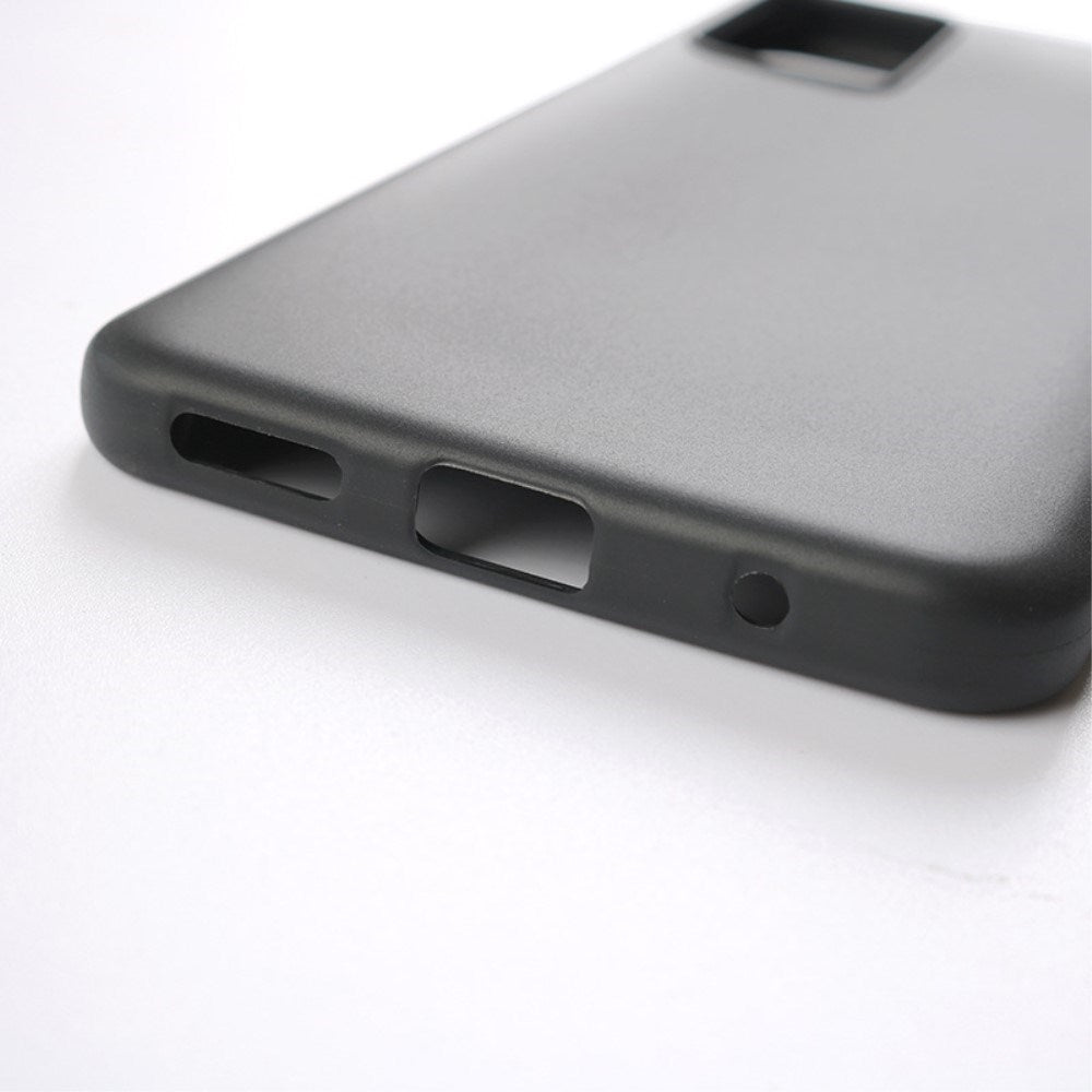 EIDERWOOD Motorola Moto G42 Mat Fleksibel Plast Deksel - Svart