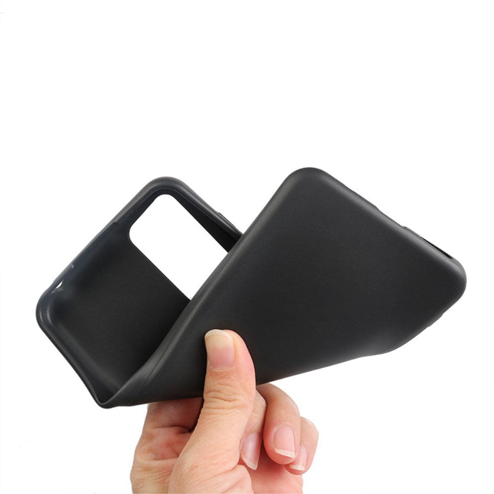 EIDERWOOD Motorola Moto G42 Mat Fleksibel Plast Deksel - Svart