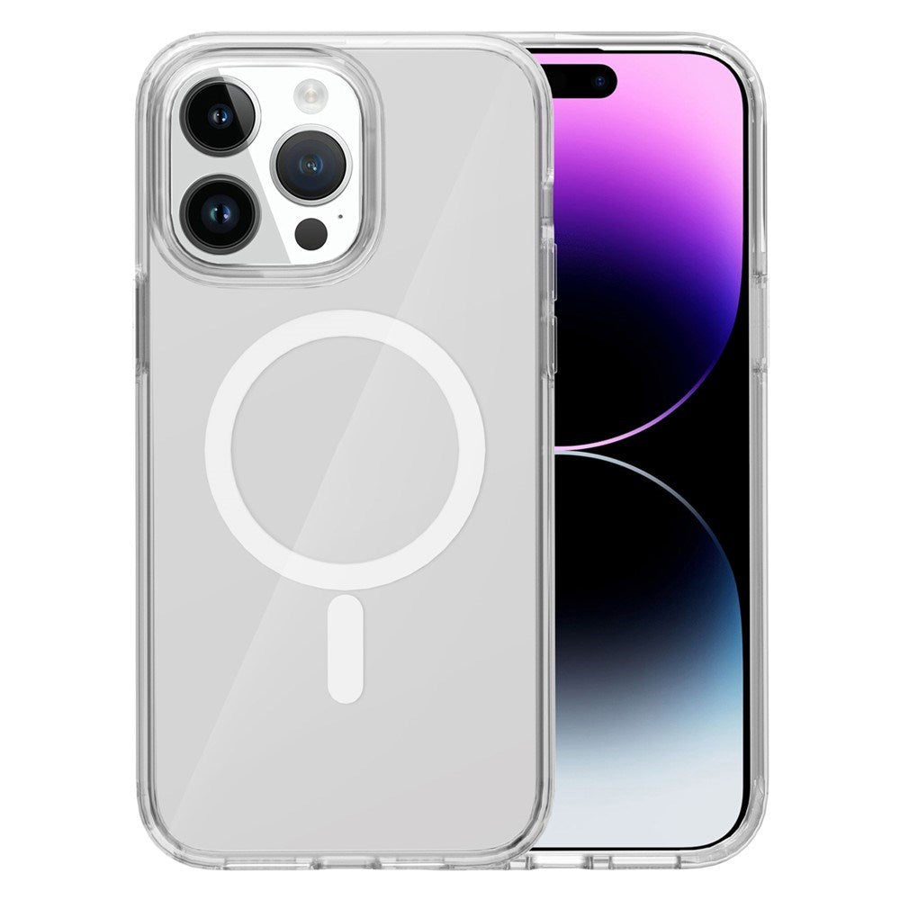 iPhone 15 Pro EIDERWOOD Hybrid Plast Deksel - MagSafe Kompatibel - Gjennomsiktig