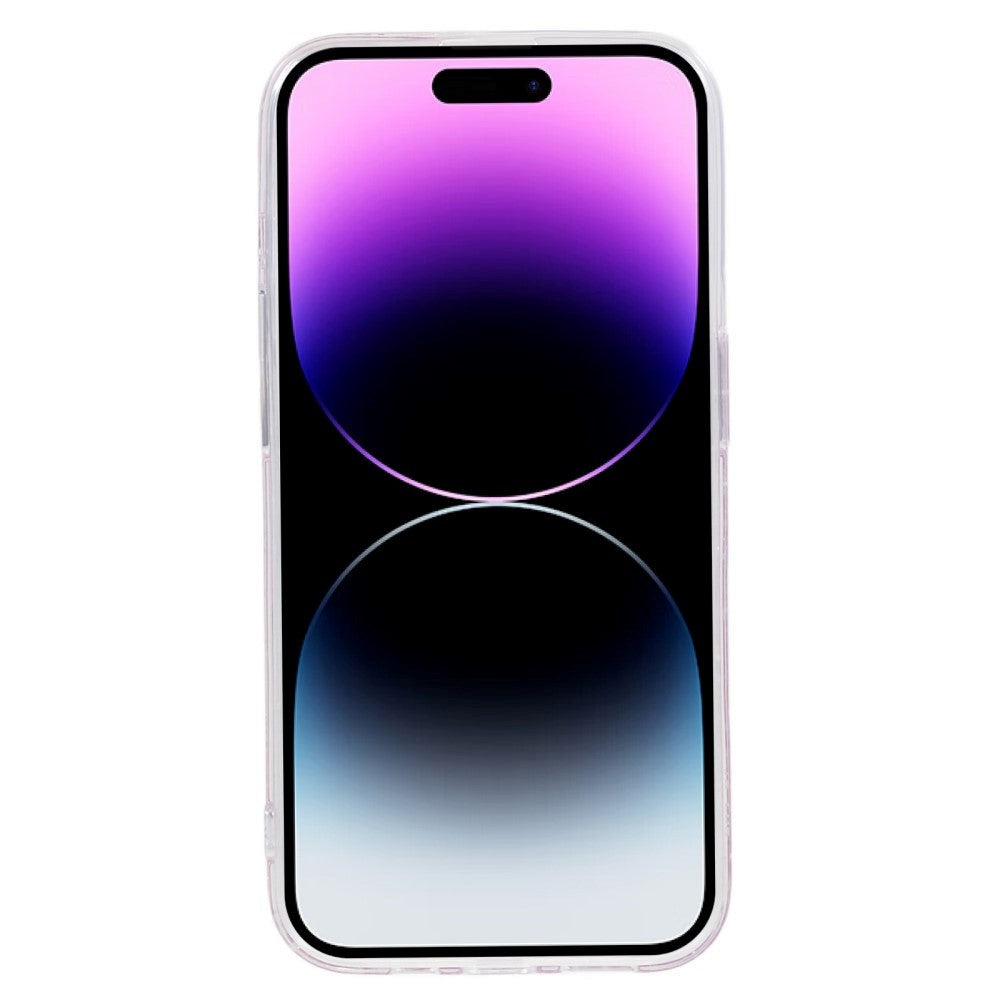iPhone 15 Pro Glimmer Deksel - Rosa