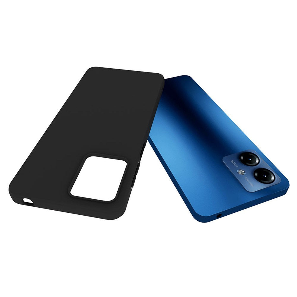 EIDERWOOD Motorola Moto G14 Matt Fleksibelt Plast Deksel - Svart