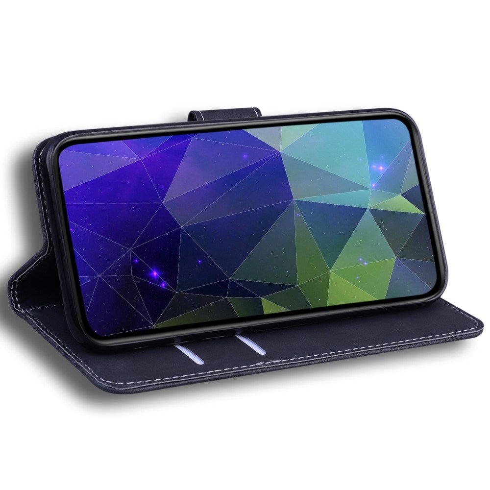 EIDERWOOD Realme 11 Pro+ 5G / 11 Pro 5G Mykt Flipdeksel Med Lommebok - Svart