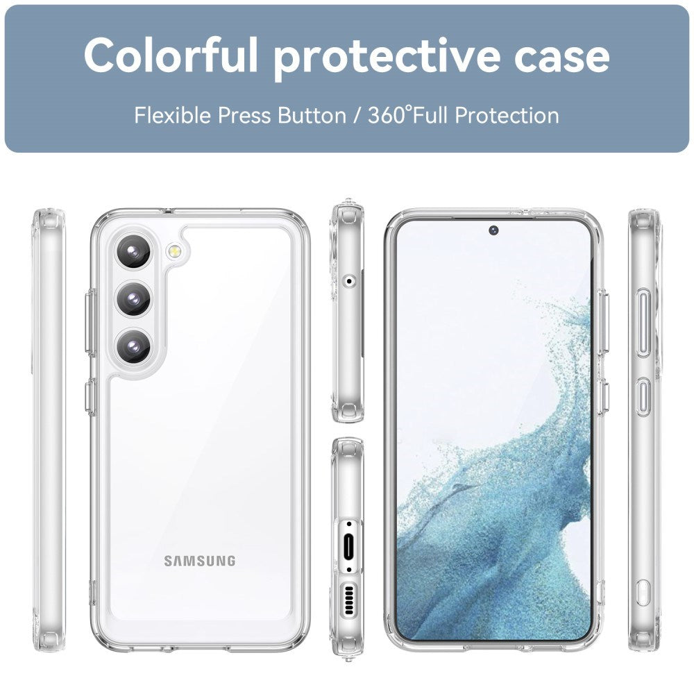 EIDERWOOD Samsung Galaxy S23+ (Plus) Hybrid Plast Deksel - Gjennomsiktig