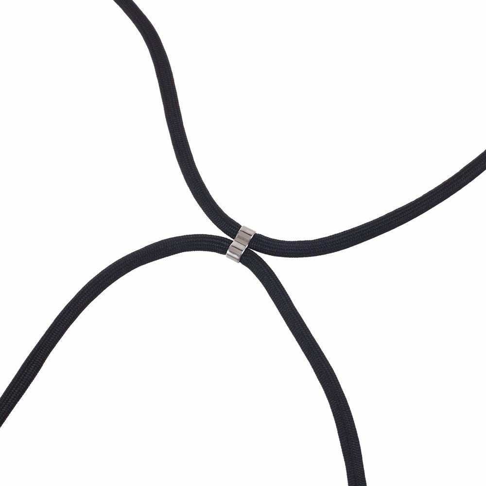 EIDERWOOD OnePlus Nord 3 (5G) Fleksibelt Plast Deksel med Justerbar Stropp - Svart