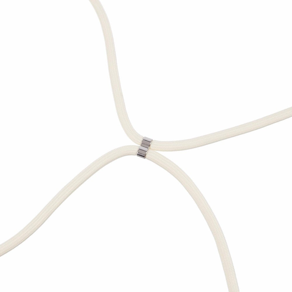 EIDERWOOD OnePlus Nord 3 (5G) Fleksibelt Plast Deksel med Justerbar Stropp - Hvit