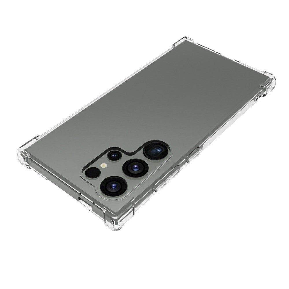 Samsung Galaxy S24 Ultra Fleksibel Plast Deksel - Gjennomsiktig