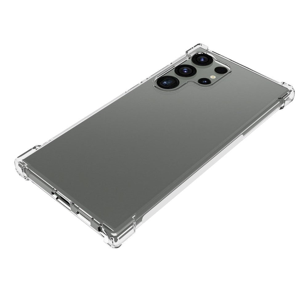 Samsung Galaxy S24 Ultra Fleksibel Plast Deksel - Gjennomsiktig
